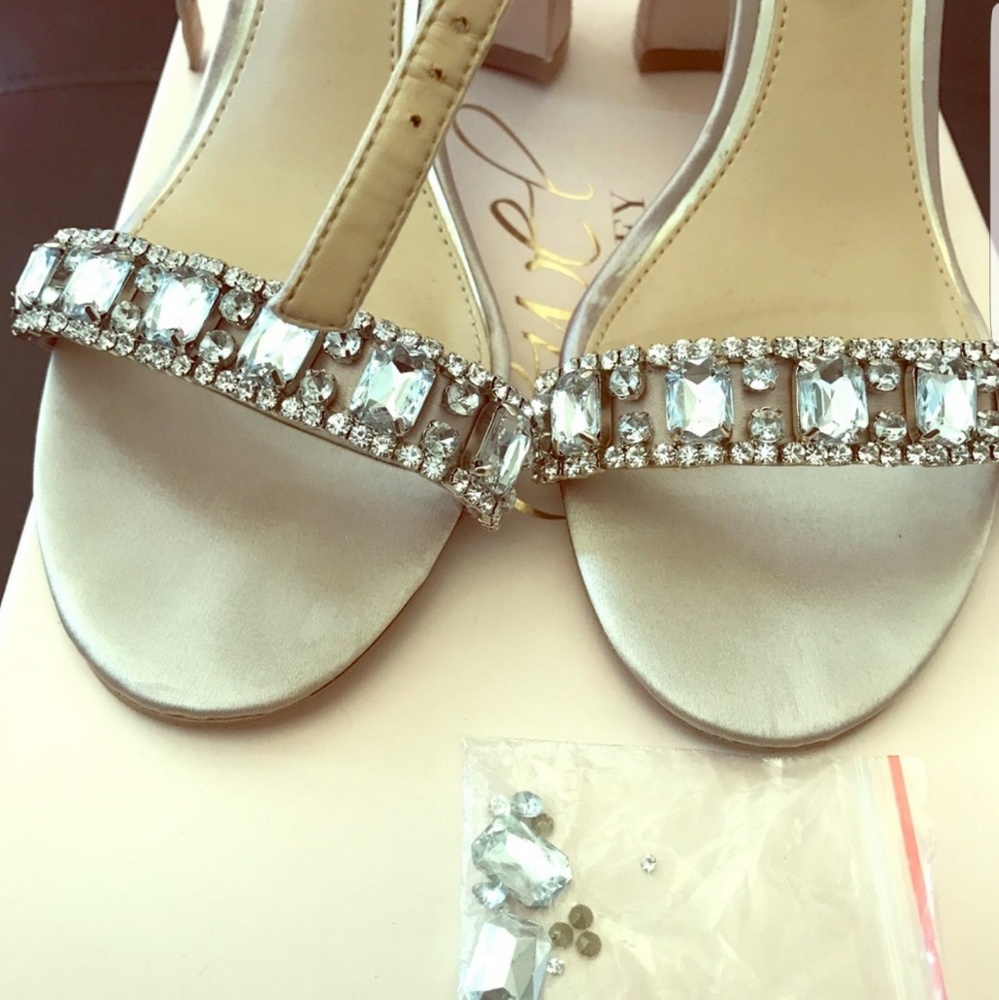 American Glamour Badgley Mischka Block Heels